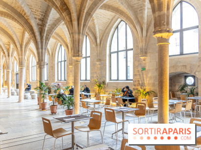 La table des Bernardins, le café-restaurant niché dans la nef du Collège des Bernardins