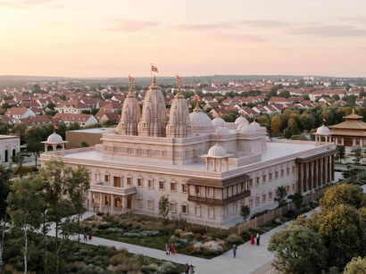 En Seine-et-Marne, le premier mandir hindou traditionnel de France s'apprête à ouvrir ses portes
