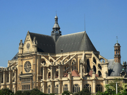 Lumière Divine à Saint-Eustache : une installation artistique va illuminer les alcôves de la façade de l'église à Paris