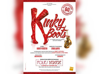 [EN ATTENTE DE VISUELS ] Kinky Boots aux Folies Bergère : la comédie musicale de Cyndi Lauper pose ses bottes à Paris