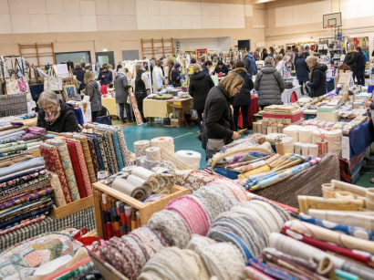 Puces des couturières 2026 à Champigny (94) : tissus et loisirs créatifs à chiner