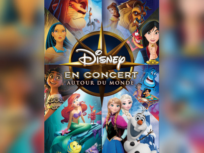 Disney en Concert : Autour du Monde : un ciné-concert féerique au Zénith de Paris