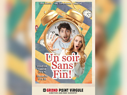 Un soir sans fin : une boucle temporelle comique au Grand Point Virgule