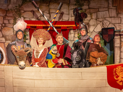 Chevaliers Princesse et Dragon : comédie familiale au Théâtre des Mathurins