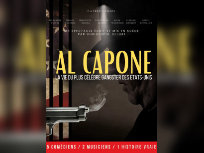 Al Capone : un biopic théâtral rythmé au Théâtre Les 3 Clés