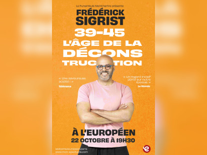 Frédérick Sigrist : 39–45, l’âge de la déconstruction à L’Européen