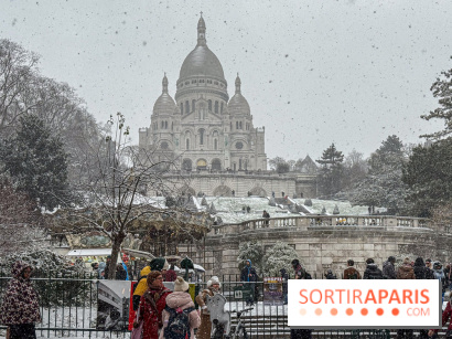 La Neige à Paris - Montmartre