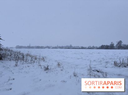 La Neige à Paris - village ile de france