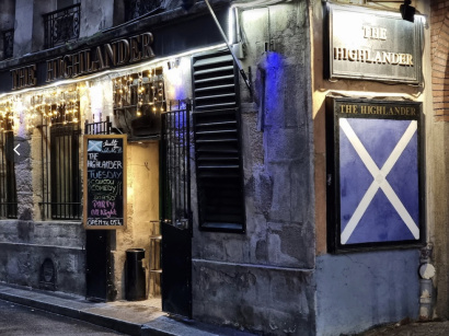 The Highlander Pub, le pub écossais de Saint-Michel pour suivre les matchs à Paris