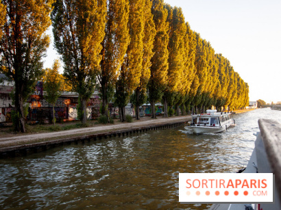 Croisière sur le canal de l'Ourcq