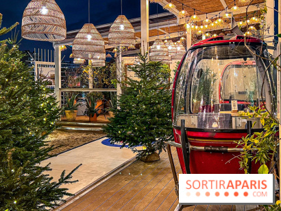 Polpo Nord : terrasse d'hiver gourmande avec télécabines et piste de curling en bord de Seine