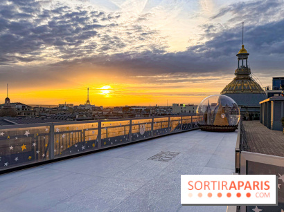 Noël 2025 au Printemps Haussmann : une patinoire gratuite au sommet du grand magasin - réservations
