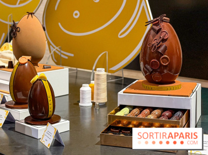Chocolats de Pâques 2026 ultra-mode par Pierre Marcolini : Oeufs Couture et petites merceries à croquer