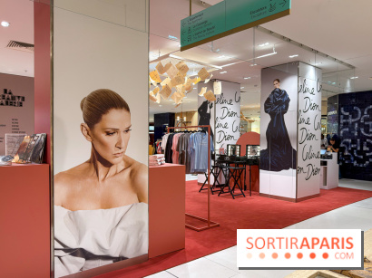 Céline Dion à Paris : T-shirts, vinyles, macarons… un pop-up ouvre à Haussmann - avis et photos