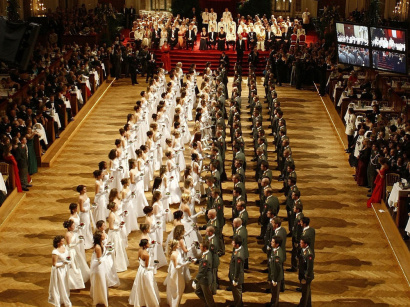 Bal des Parisiennes 2018 : un vrai bal viennois à l'Hôtel Intercontinental Paris Le Grand