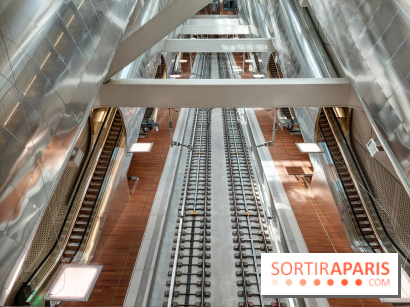 visuel Paris - Transport - Quai de RER - RER E