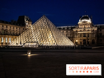 Visuel Paris Louvre nuit