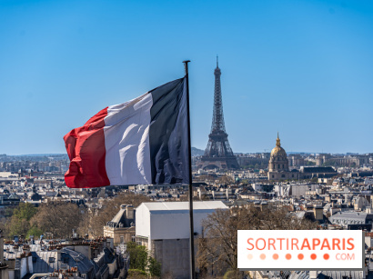visuel Paris visuel  - France - Tour Eiffel - drapeau