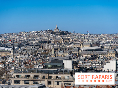 visuel Paris visuel  - vue de Paris - Montmartre