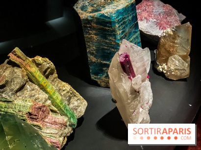 Photos Exposition Pierres Précieuses, du minéraux aux bijoux avec le Joaillier Van Cleef & Arpel vue