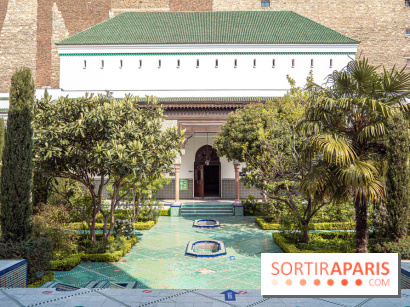 La Mosquée de Paris et son jardin en fleurs