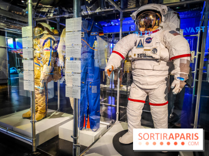 Up to space : devenez un astronaute avec l'exposition du musée de l'Air et de l'Espace, nos photos