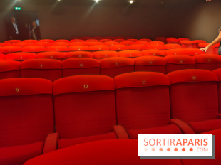 Visuels salles de spectacle et théâtres - salle de cinéma fauteuil rouge