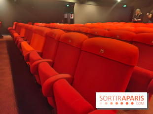 Visuels salles de spectacle et théâtres - salle de cinéma fauteuil rouge