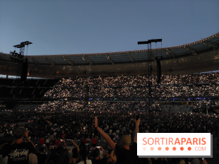 Visuels salles de spectacle et théâtres - concert Stade de France - nuit