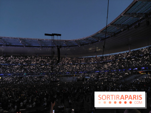 Visuels salles de spectacle et théâtres - concert Stade de France - nuit