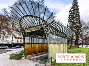 Le dernier édicule de type B d'Hector Guimard - Métro Porte Dauphine