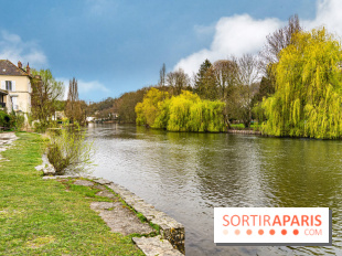 Moret-sur-Loing - citée médiévale - plus beaux détours de France - bord du Loing