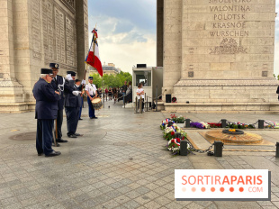 flamme soldat inconnu Arc de Triomphe