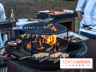 Garden barbecue au Trianon Palace à Versailles