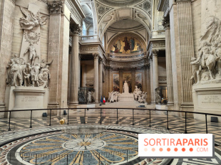 Le Panthéon à Paris - les photos intérieur - pendule Foucault