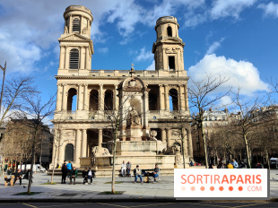 Visuel Paris 6e - place église Saint Sulpice