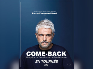 Pierre-Emmanuel Barré de retour sur scène avec Come-Back