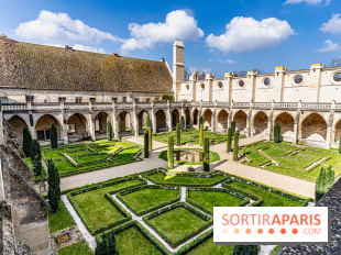 L'Abbaye de Royaumont - les photos - jardin - bâtiment des moines