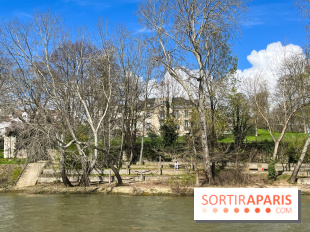 Croisière olympique sur l'île Saint-Denis - quais Epinay-sur-Seine