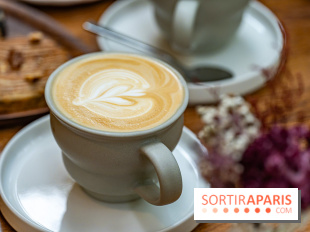 Fu Patisserie et coffee shop Paris 13e -  cafe latte