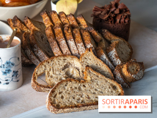 Pleincœur, la boulangerie-pâtisserie de Maxime Frédéric Paris 17e -  pain aux graines de sésame et miel