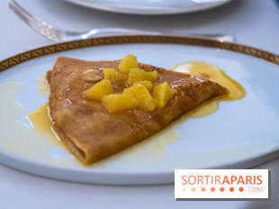 Le tea time Impérial de Noël du Ritz Paris, l'expérience exceptionnelle - les photos -  crêpes Suzette 
