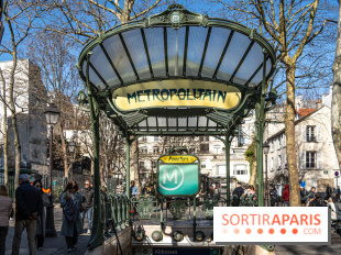 Station Abbesses - métro parisien