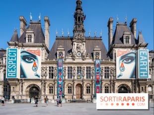 Hôtel de Ville - De Paris à Belem - Forêt Urbaine - Obey  - A7C03043