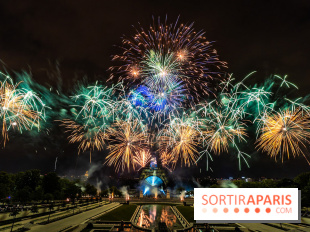 Le feu d’artifice du 14 juillet 2025 de Paris - les photos