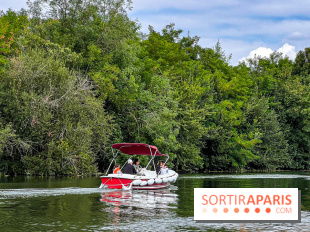 Base nautique de Bougival (78) : bateaux sans permis, aire de jeux et guinguette en bord de Seine - image00045