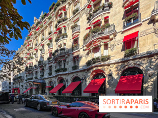 Plaza Athénée : une installation design XXL gratuite signée Uchronia exposée dans la cour du palace - IMG 1211 jpg 2