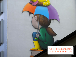 Seth, les photos de son œuvre murale à Belleville