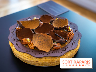 Bûche de Noël Opéra Garnier de la Maison du Chocolat 2025 - photos - A7C07783