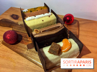 Bûches de Noël végétales de La Mauvaise Herbe - IMG 1590